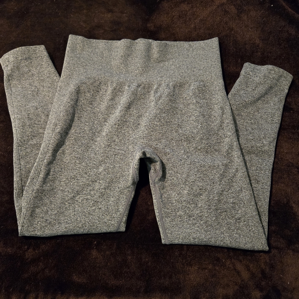 Gray Kids Leggings